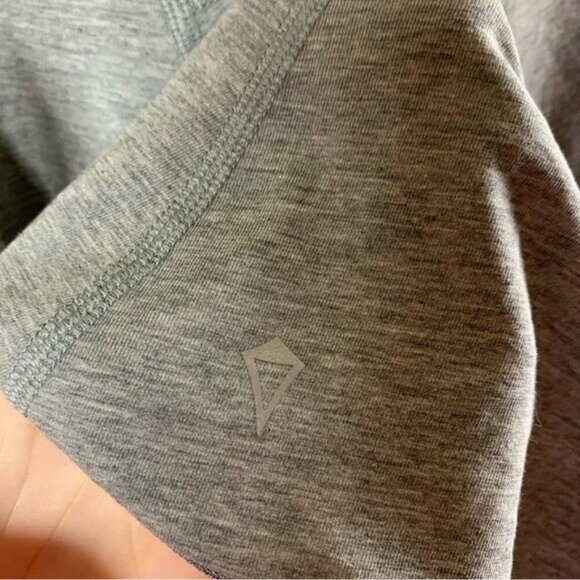 Ivivva Wrap Cardigan 14 Girls Gray Open Front NWT Ballet Layer Lounge - Picture 4 of 5